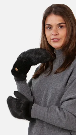 Fur Mitts