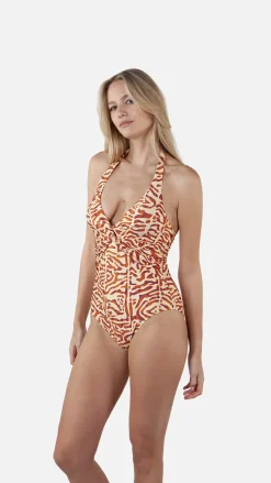 Nunba Halter Shaping One Piece