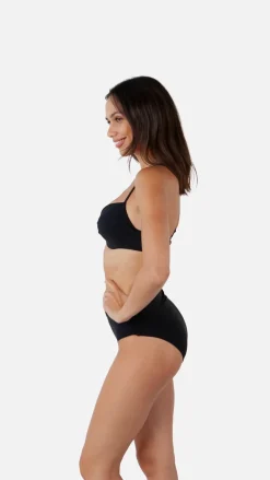 Solid High Waist Briefs