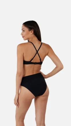 Solid High Waist Briefs